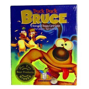 Duck Duck Bruce Card Game 100% Complete 2007 Gamewright Dr Toy Award Winner
